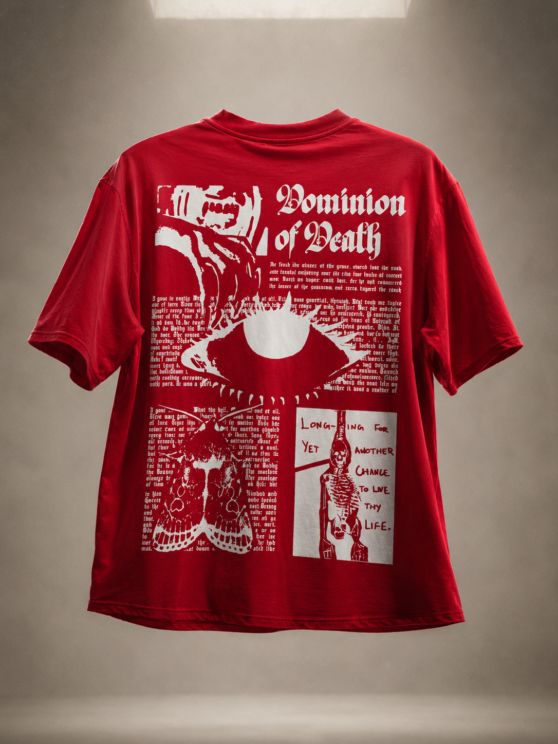DOMINION OF DEATH TEE (RED)